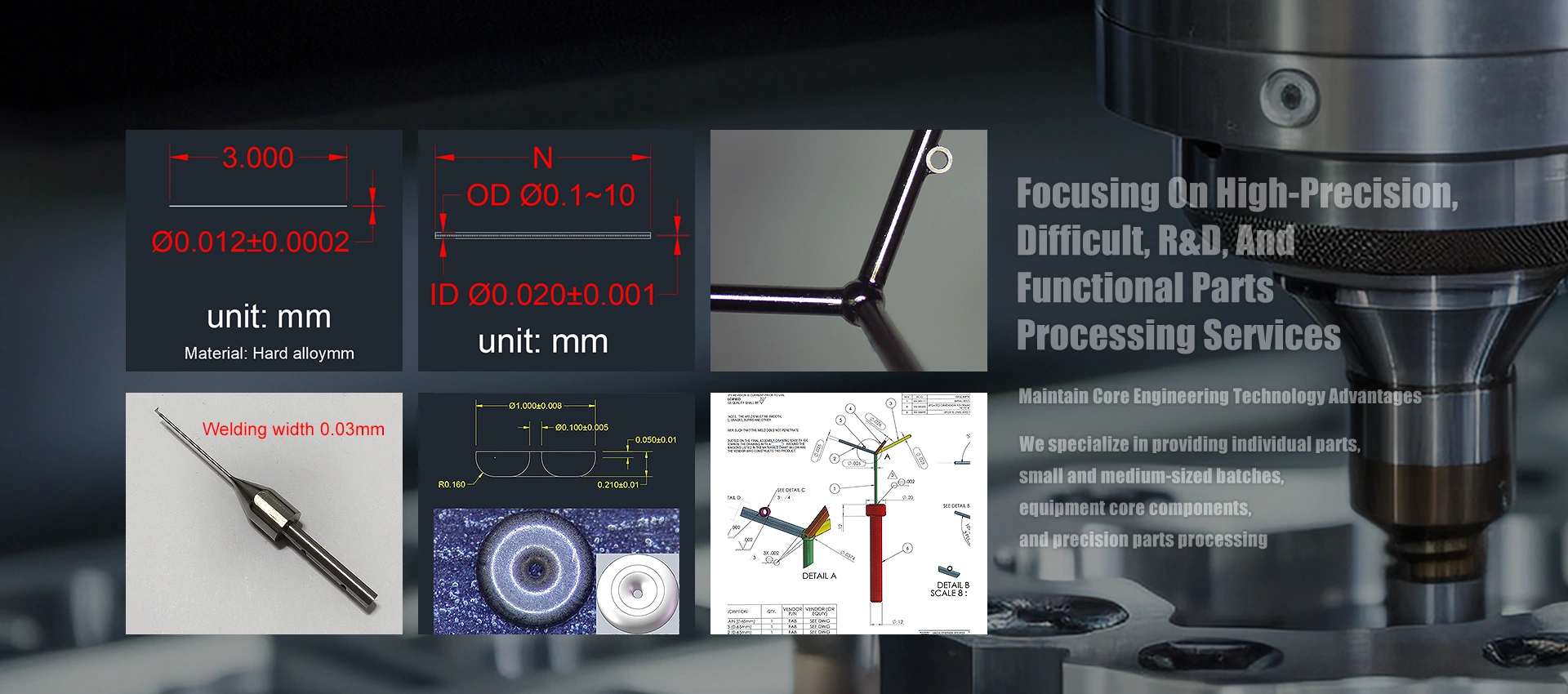Kina High Precision Machining Factory