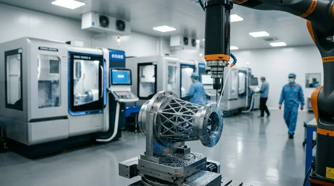 2026 ledande CNC-bearbetade komponentfabrik i Kina: AI-driven precision och ESG-kompatibel tillverkning